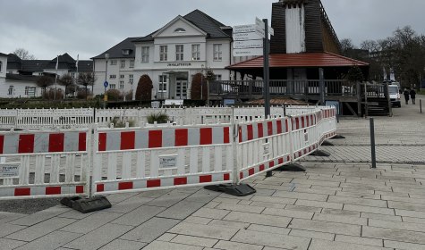 Einschränkungen in der Parkstraße – Anlieferung der Fertigbeton-Teile für Sole-Absetzbecken, © Stadt Bad Salzuflen