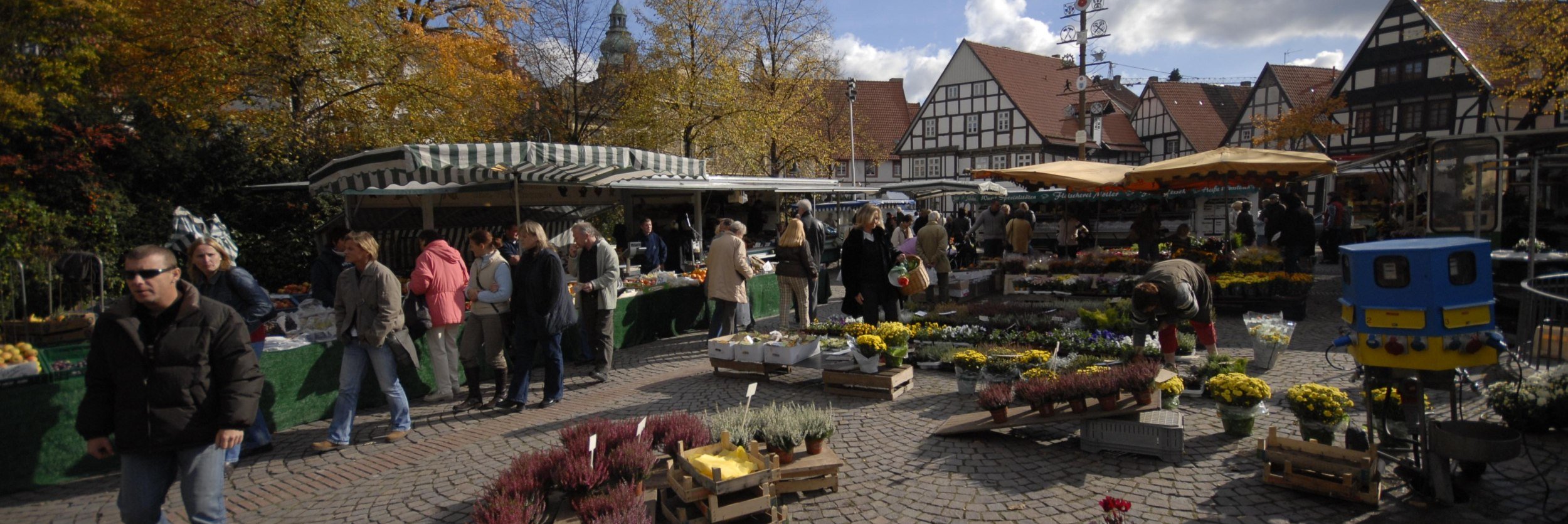 Wochenmarkt Bad Salzuflen, © Stadt Bad Salzuflen