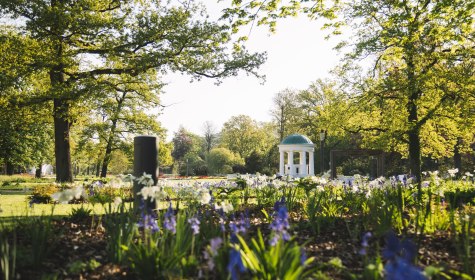 Kurpark beim Frühlingserwachen, © Stadt Bad Salzuflen / N. Jacke