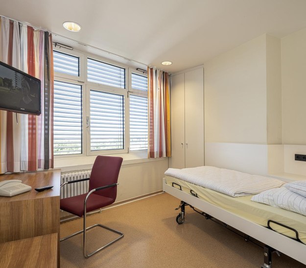 Patientenzimmer, © Deutsche Rentenversicherung Westfalen