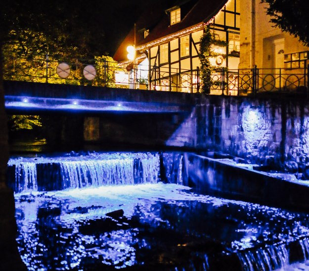 Abendstimmung an der Salze, © Staatsbad Salzuflen GmbH / S. Strothbaeumer