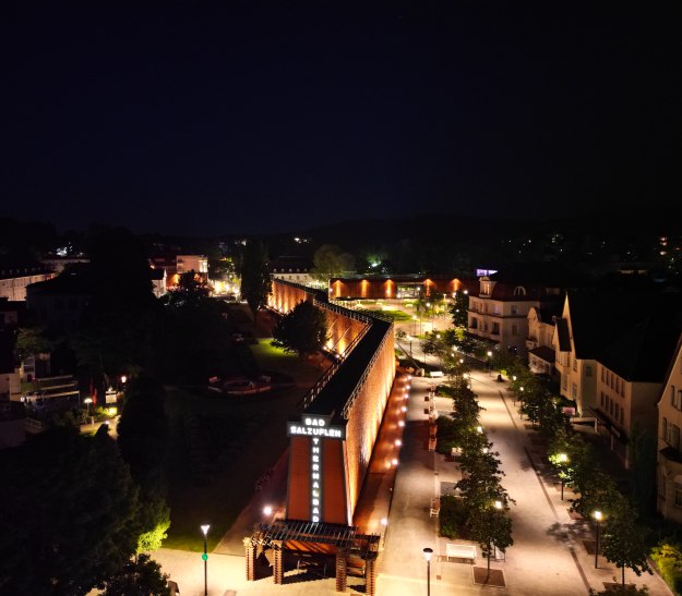 Gradierwerk von oben, © Stadt Bad Salzuflen/C. Jahr