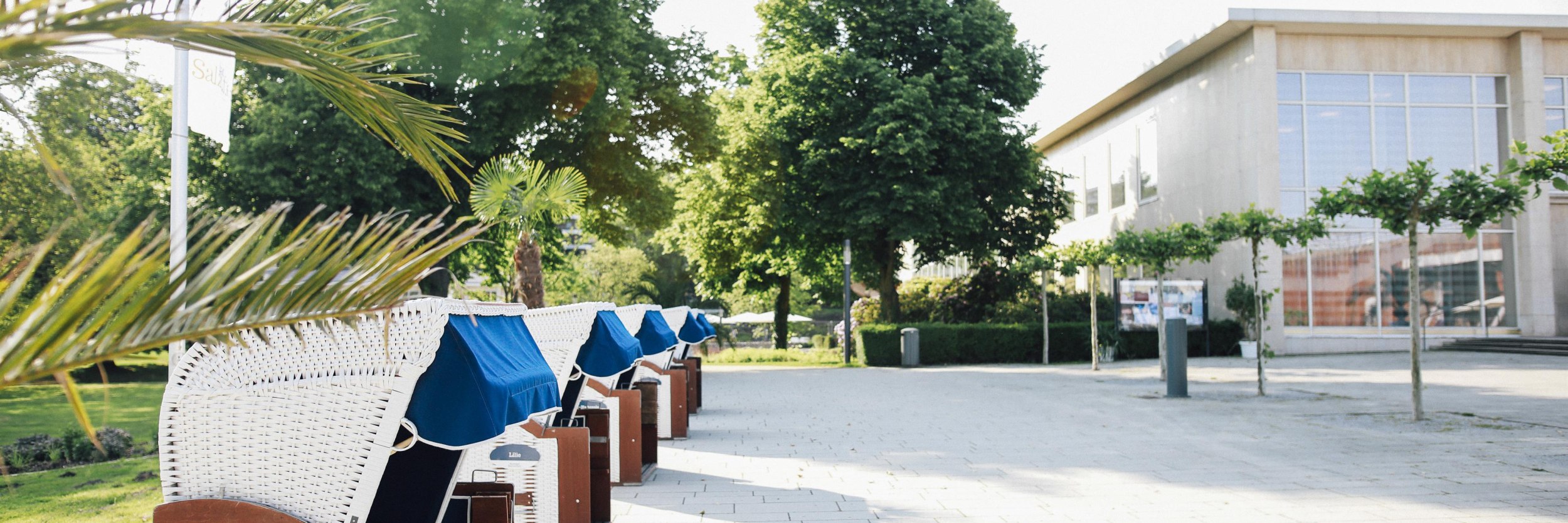 Strandkörbe Kurpark, © Stadt Bad Salzuflen/S. Strothbäumer