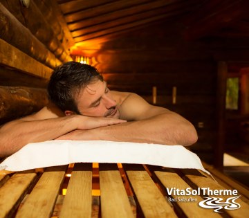 Die Seesauna der VitaSol Therme Bad Salzuflen ist optimal zum entspannen, erholen und für die Gesundheit., © VitaSol Therme GmbH